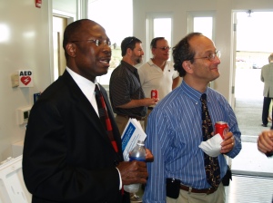 USG's Samson Oyegunle and Barr Abrams of Lord, Aeck and Sargent.